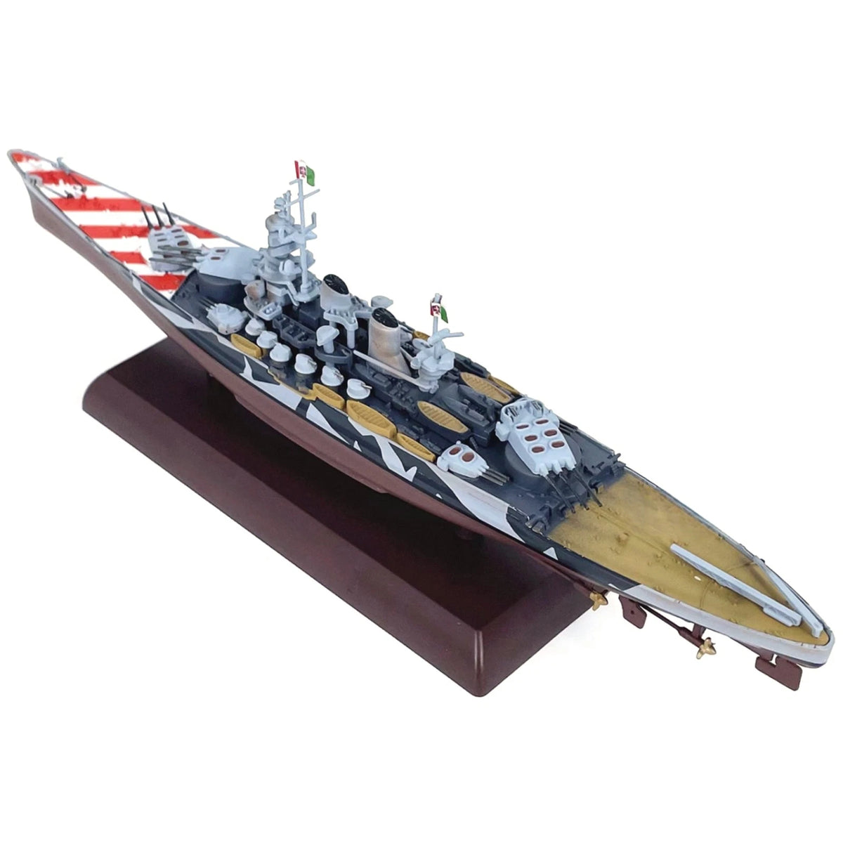 1/1000 Scale Diecast Alloy Italian Battleship Roma Model Display