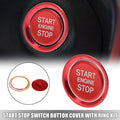 Start Stop Switch Button Cover with Ring Kit for Audi A4L A6L Q5 (2014–2024)