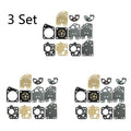 Set of 3 Carburetor Diaphragm Kit for Shindaiwa C350 B450 B452 (99909-451 P05)
