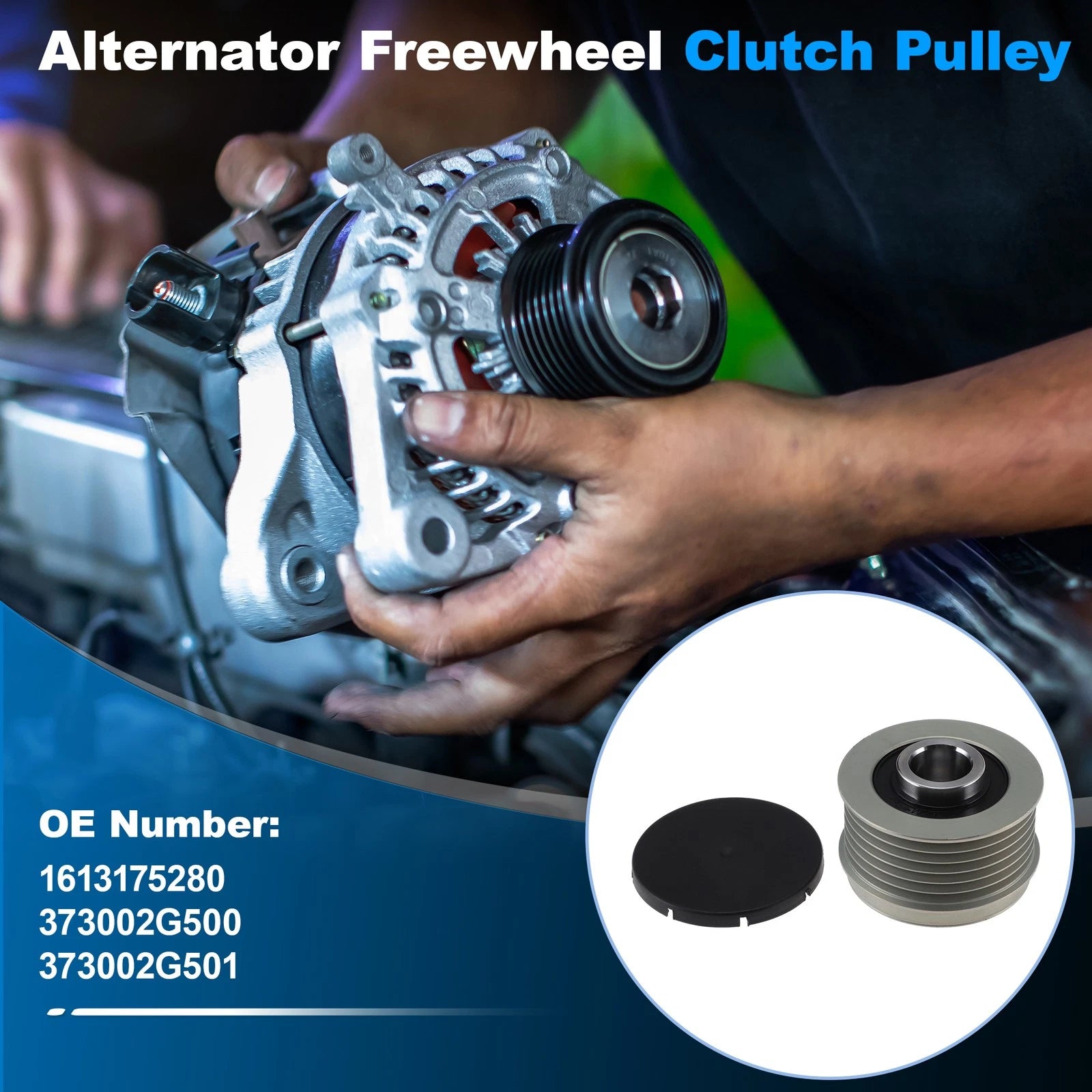 Alternator Freewheel Clutch Pulley Replacement for Hyundai Santa Fe (2001–2012)