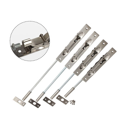 304 Stainless Steel Silver Latch for Wood Doors with Security Lock
