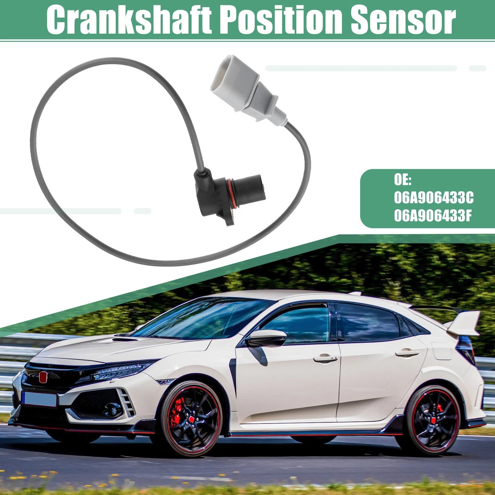 Crankshaft Position Sensor Replacement for Audi A4 A6 TT S4 (2005–2018)
