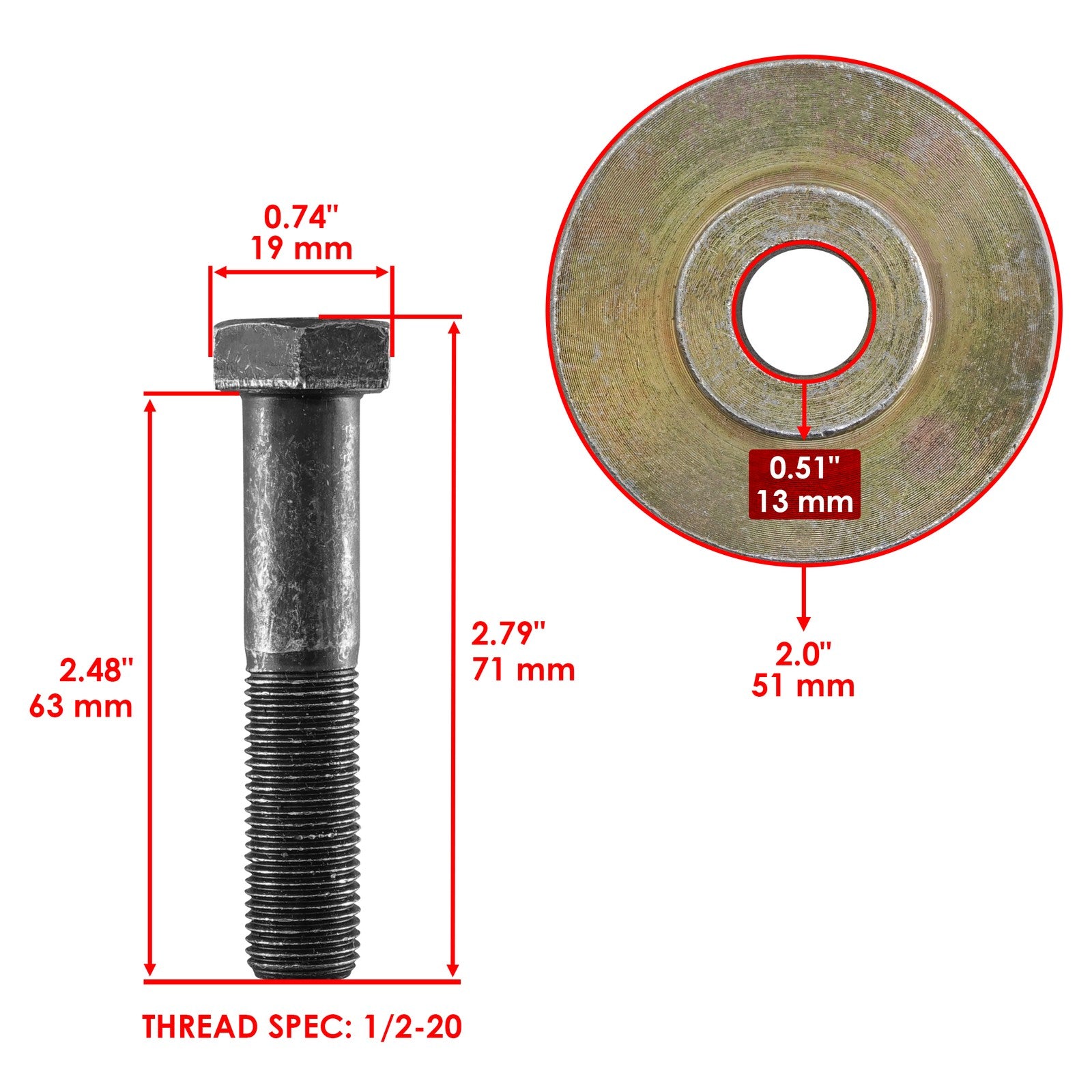 Fan Blades Kit for Land Pride (2005–2015)