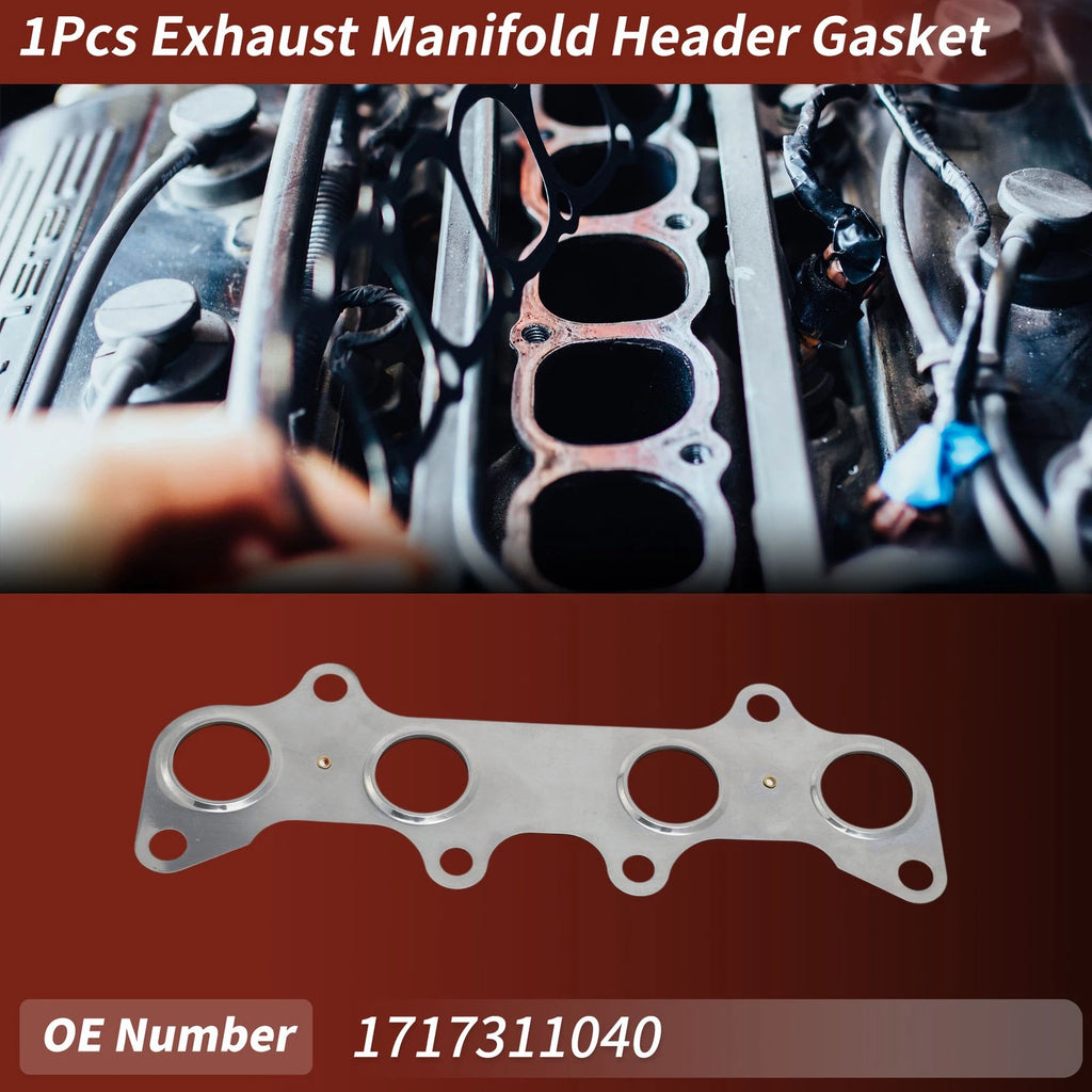 Exhaust Manifold Header Gasket Replacement for Toyota Starlet (1989–1999)