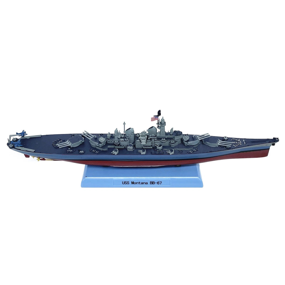 1/1000 Scale USS Navy BB-67 Montana Class Battleship Model