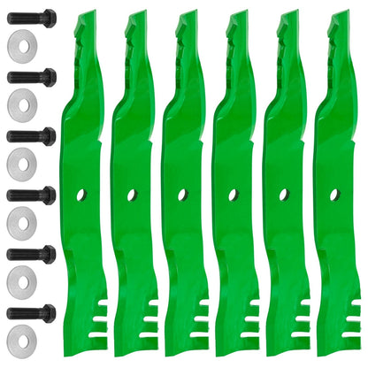 Deck Blade and Bolt Replacement for Toro HD1500 HD2000 HD2500 (52 inch) (2010–2014)