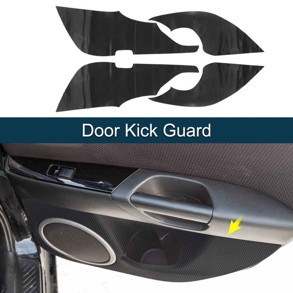 Door Kick Guard Set Replacement for Mazda Atenza (2014–2016) Front Rear
