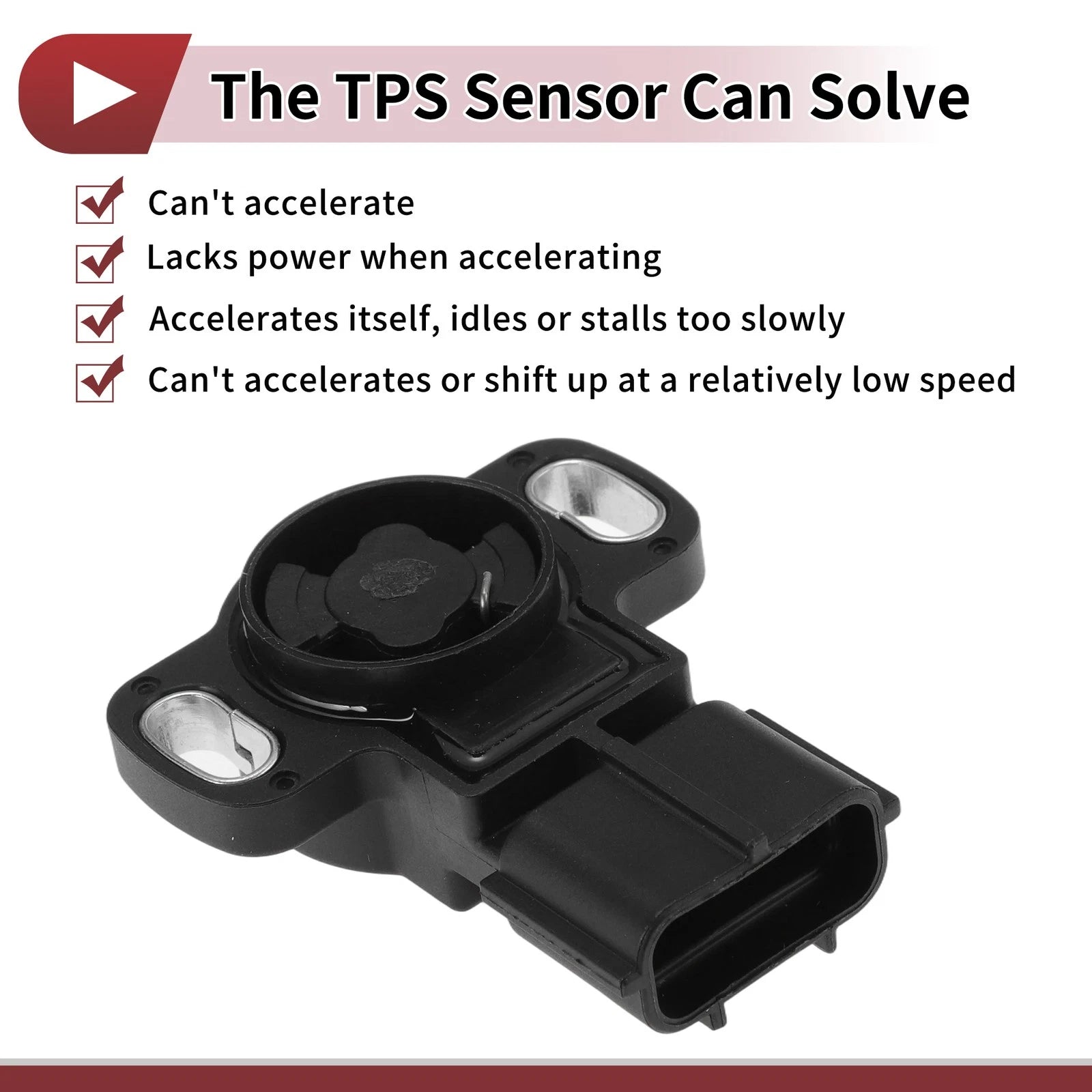 Throttle Position Sensor for Chevrolet Tracker (1998) No.1342058B10