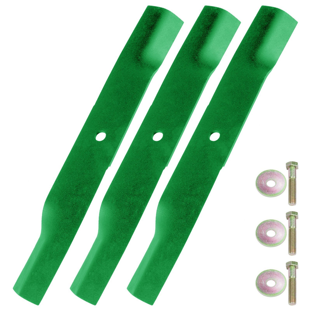 54 Inch Deck Blade With Bolt Replacement for Hustler 797704 (1970–1980)