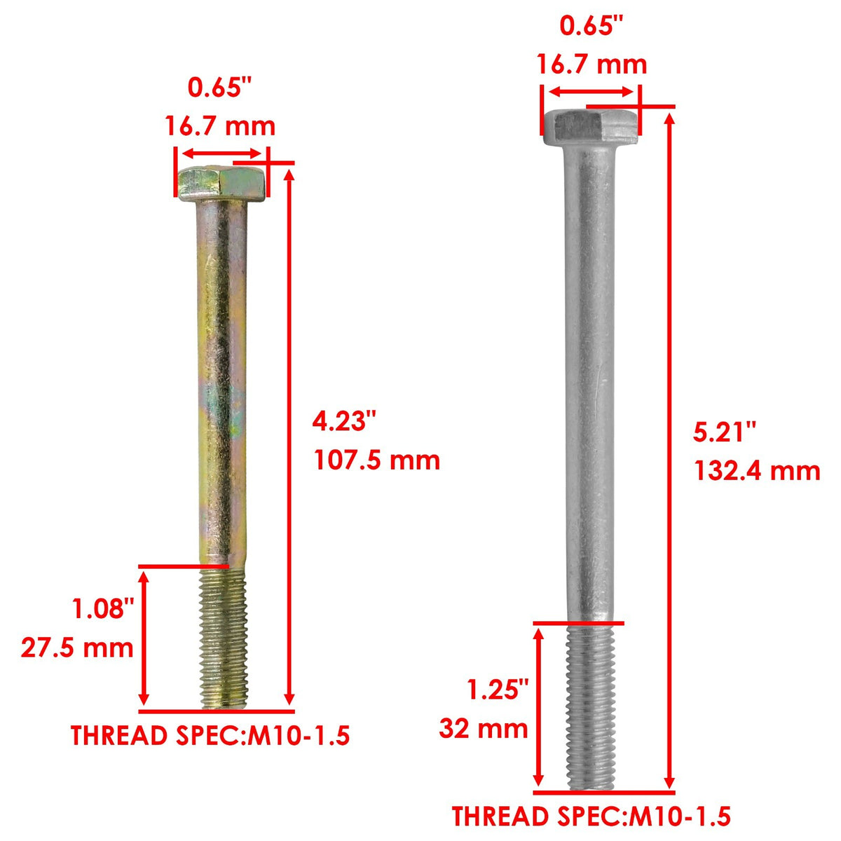 Deck Wheel Bolt for Exmark John Deere (2000–2006)