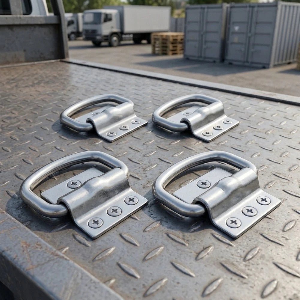 Cargo Anchor Ring for Vehicle Mounting with 2 Expansion Screws