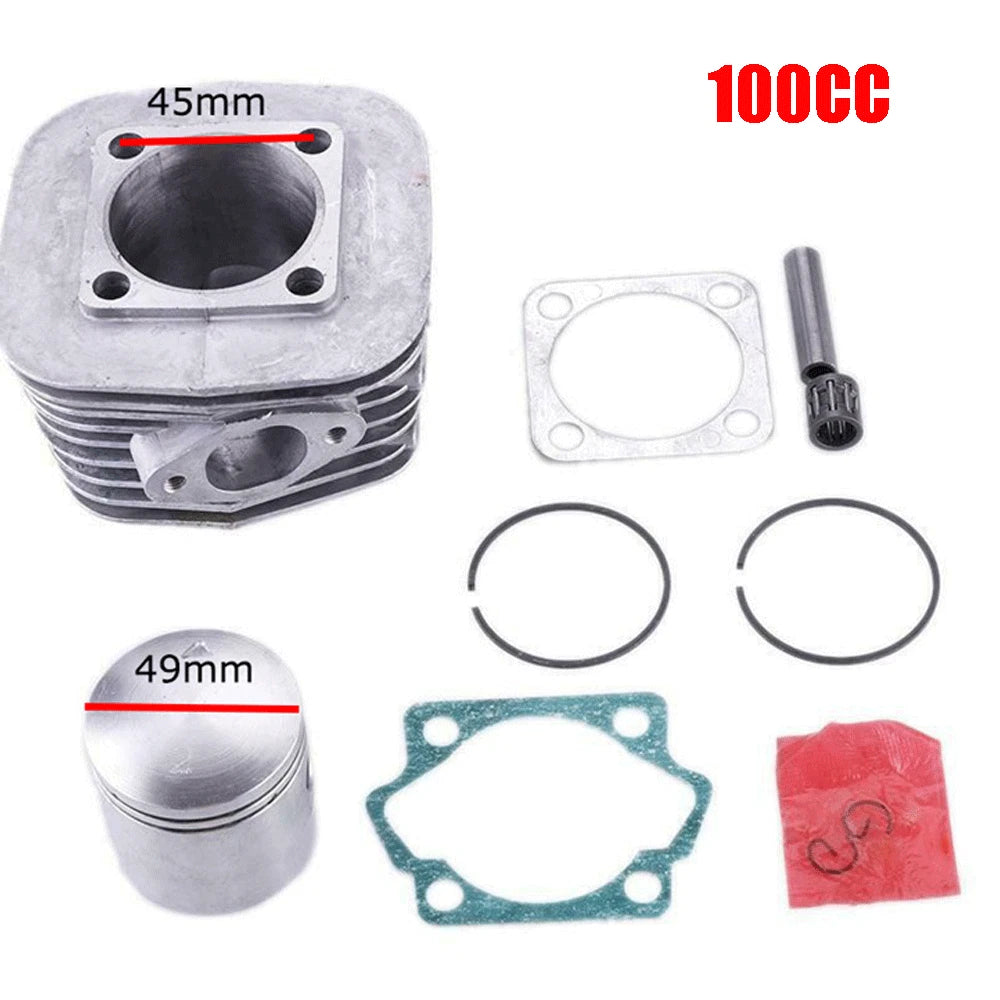 100cc Motor Engine Cylinder Piston Pin Kit For Motorcycle Motorized Bicycle Bike
