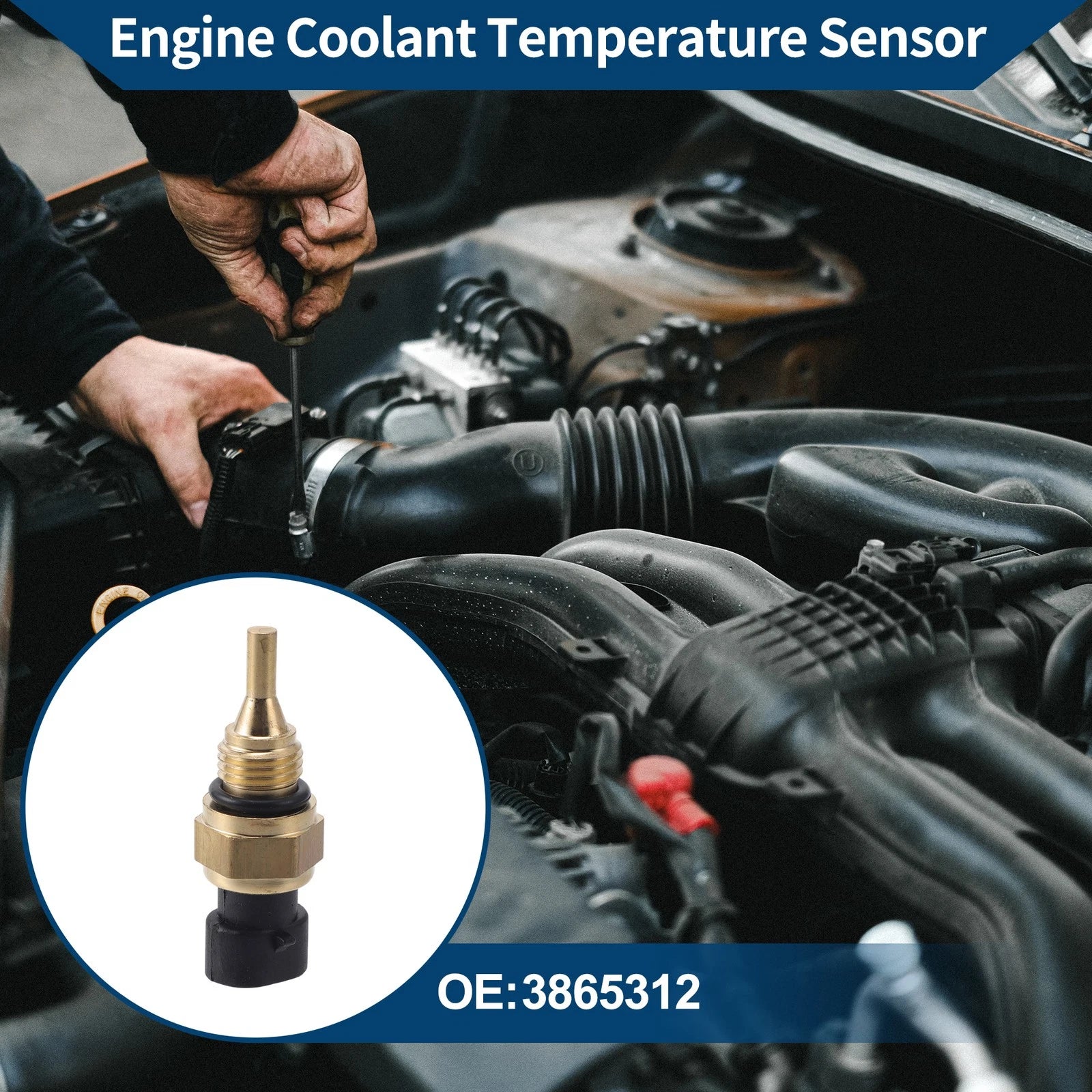 Engine Coolant Temperature Sensor Replacement for BMW 3 Series (2007–2013)