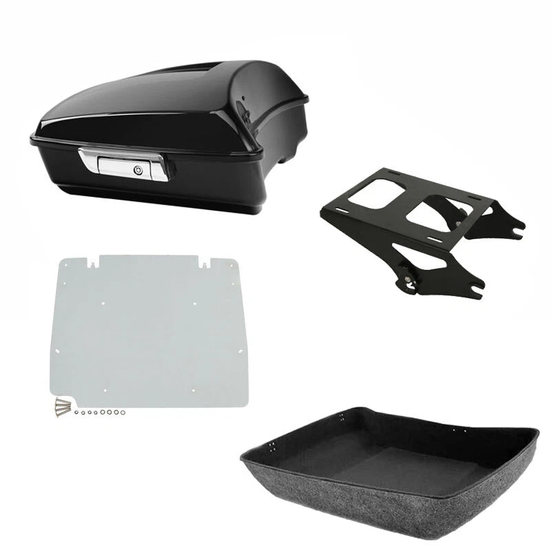Chopped Trunk Mount Rack Base Plate for Harley Electra Road Glide (2014–2026)
