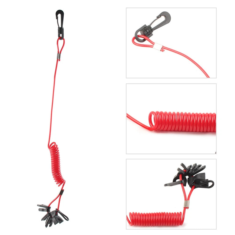Universal Boat Kill Switch Key Set for Johnson, Yamaha, Suzuki, Honda