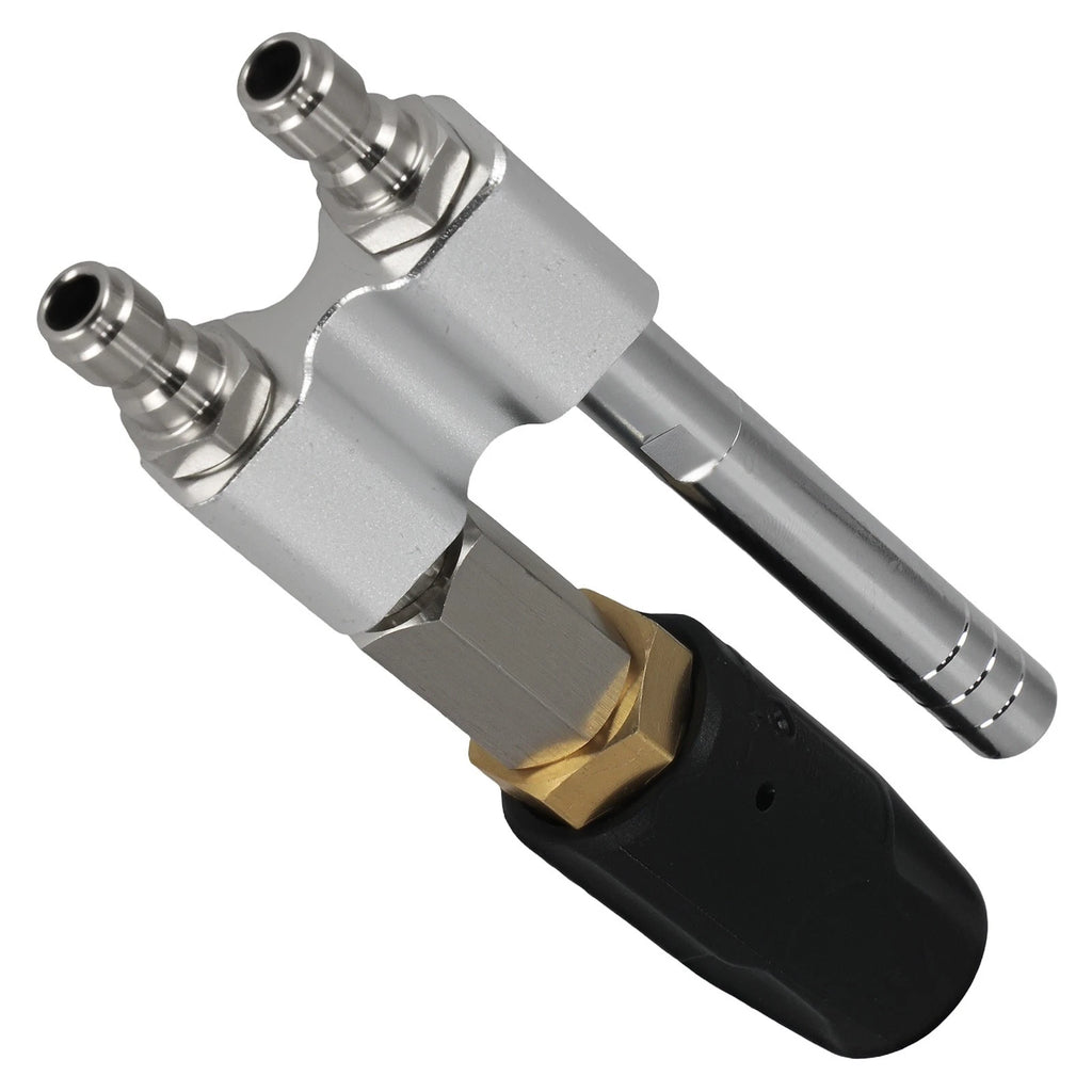 1x 6000 PSI Brass Pressure Washer Nozzle for Adjustable Spray (0-60°)