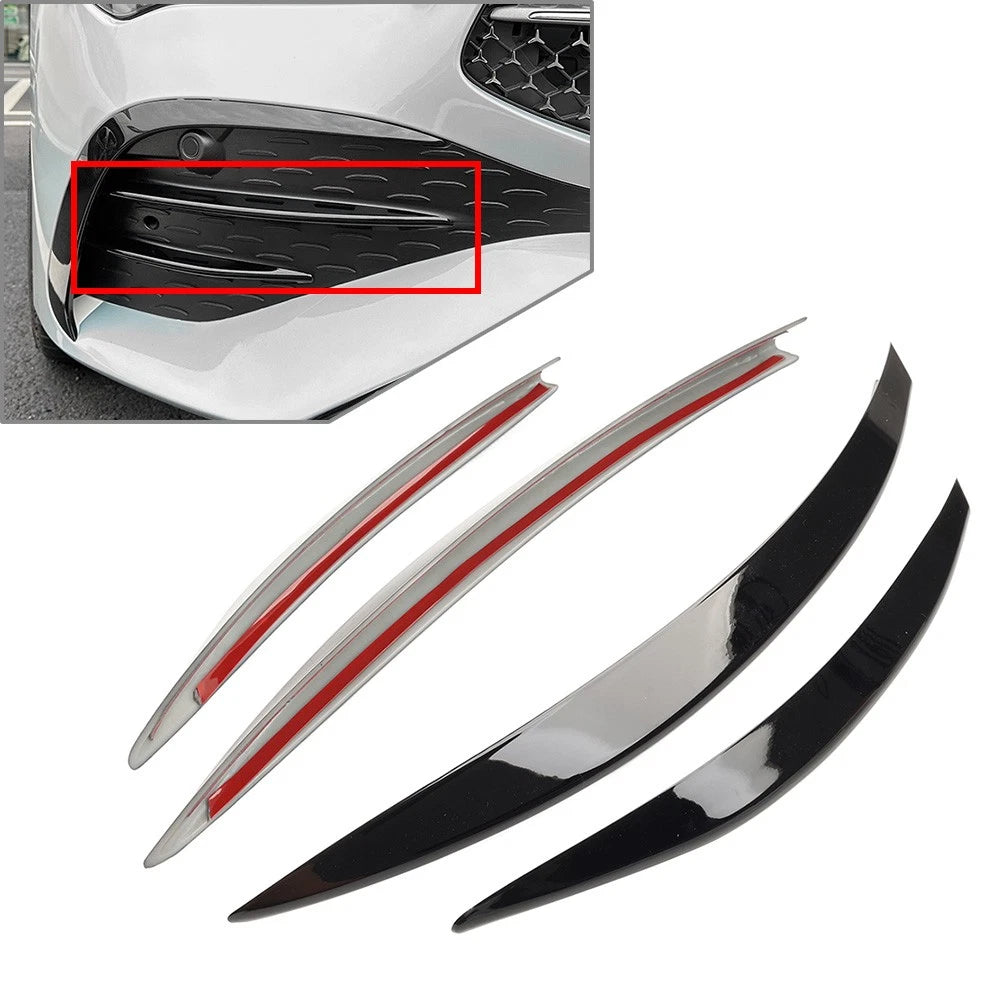 Fog Light Grille Strips Trim for Mercedes Benz CLA Class C118 X118 (2024–2025)