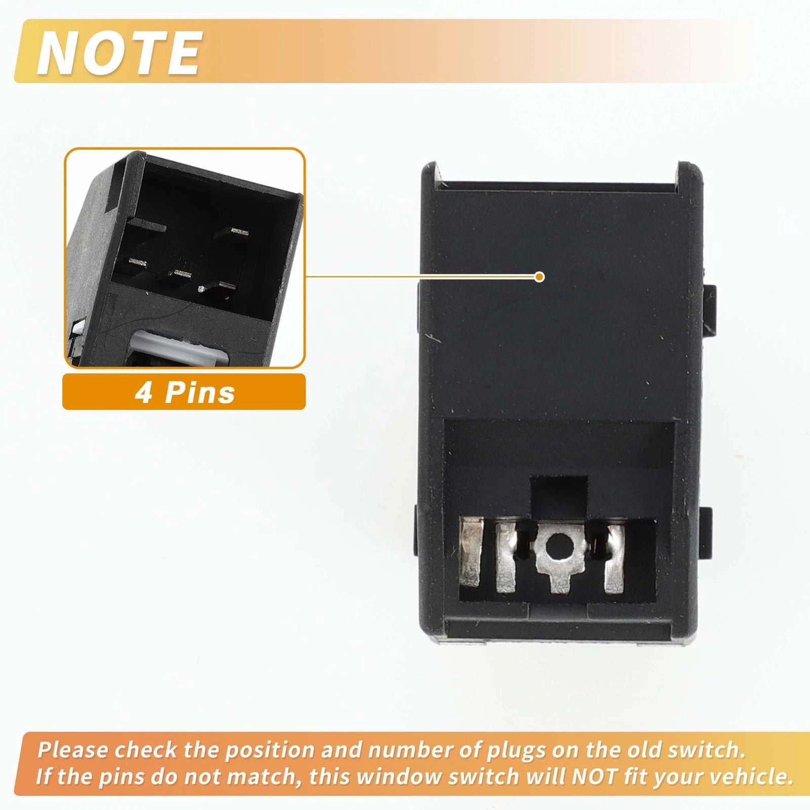 Power Window Switch for Volkswagen Sharan (2000–2010) No. 1M0959855