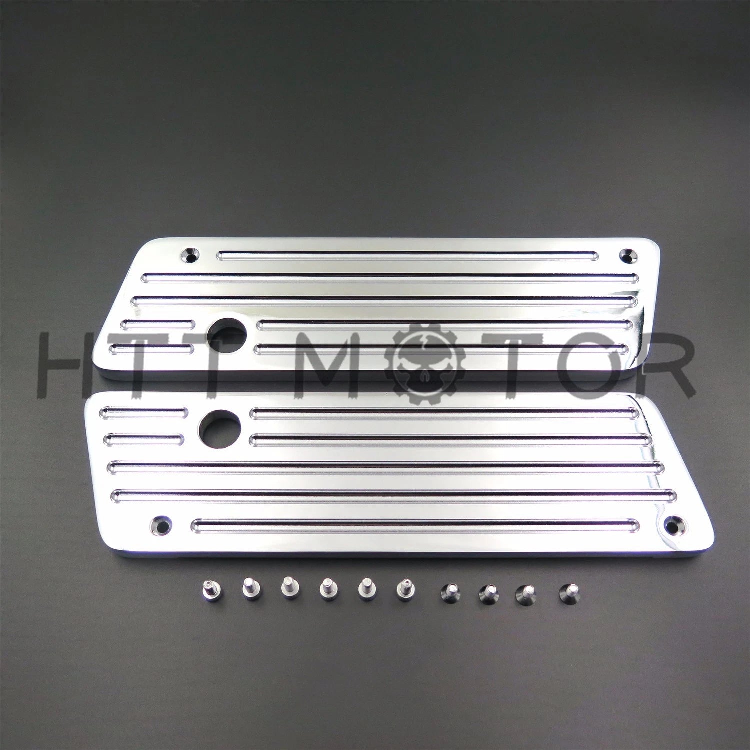 Custom Chrome Saddlebag Latch Covers for Harley Touring Electra Road Glide (1993–2013)