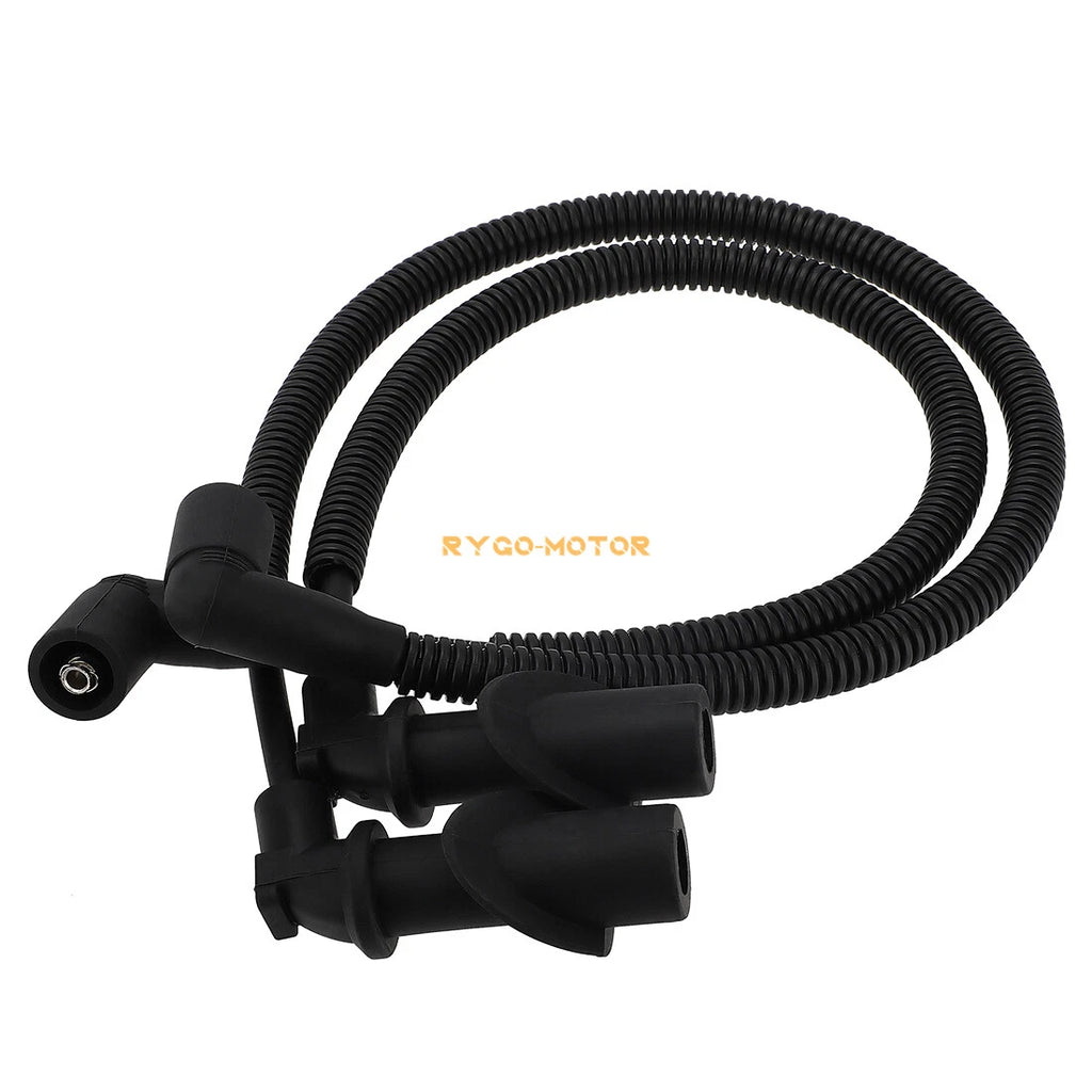 2X Ignition Coil Spark Plug Cap & Wire for Polaris Sportsman 700 800 (2002–2009) 4012439