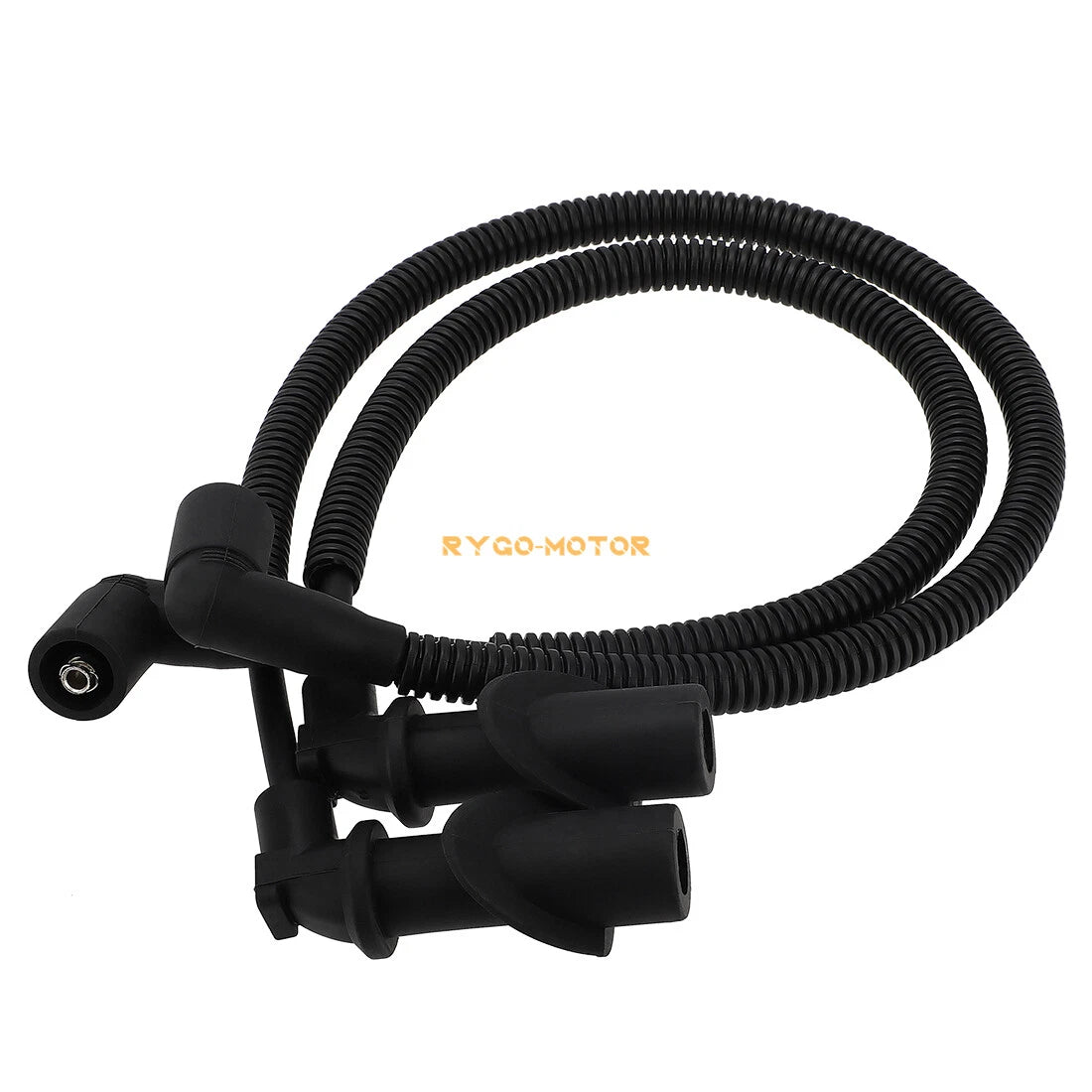 2X Ignition Coil Spark Plug Cap & Wire for Polaris Sportsman 700 800 (2002–2009) 4012439