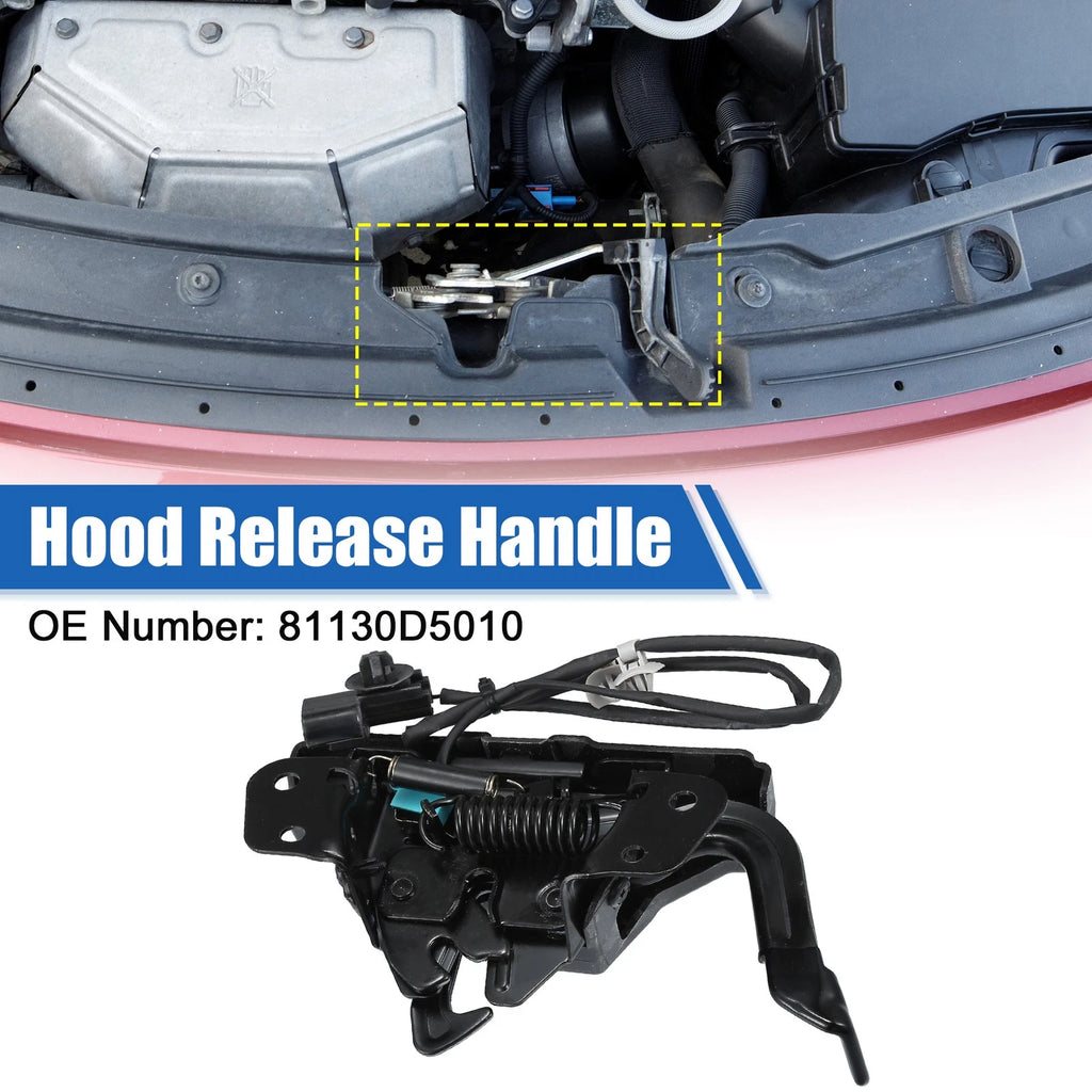 Hood Latch Assembly for Kia Optima (2016–2020) No. 81130D5010