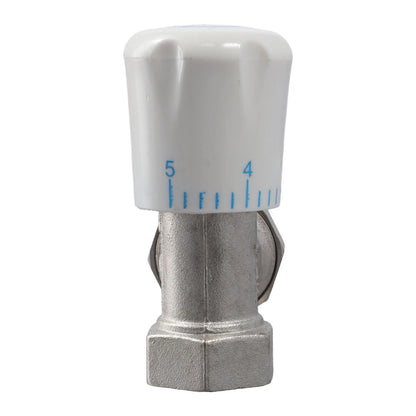 Adjustable Thermostatic Valve 15mm x 34 Angle for Temperature Regulation