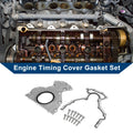 Engine Timing Cover Gasket Set Replacement for GMC Chevy 4.8 5.3 6.0 (1999–2013)