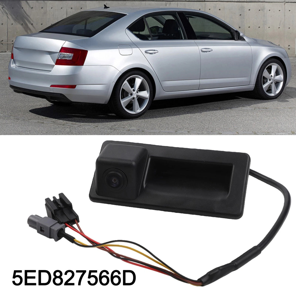 Practical Use Rear View Camera Backup Parking Camera 12V Voltage Easy To Use