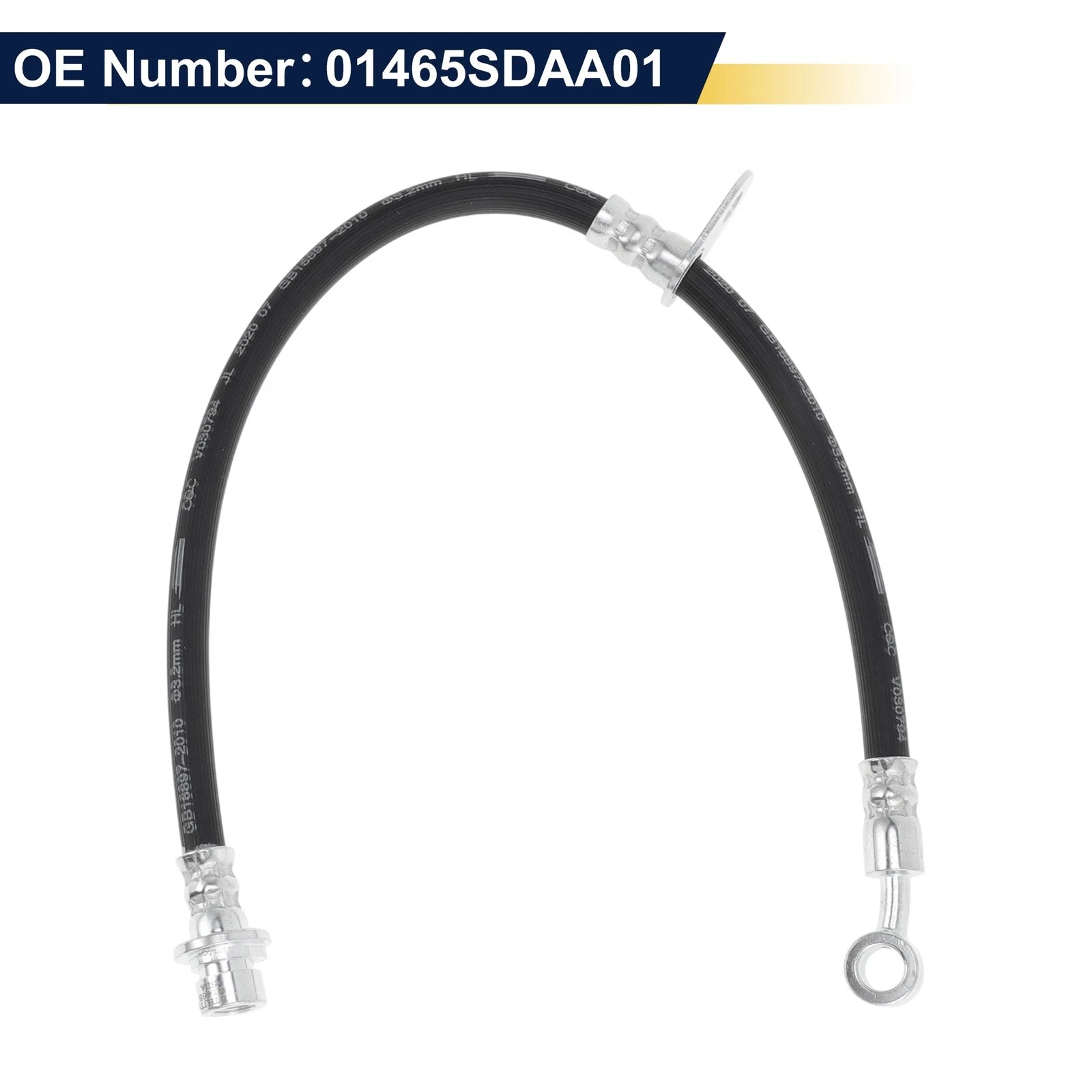 Front Left Brake Hose Replacement for Honda Accord (2003–2007)