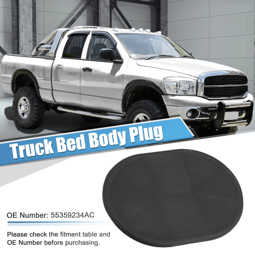Truck Bed Body Plug Replacement for Dodge Ram (2002–2018) Plastic Black