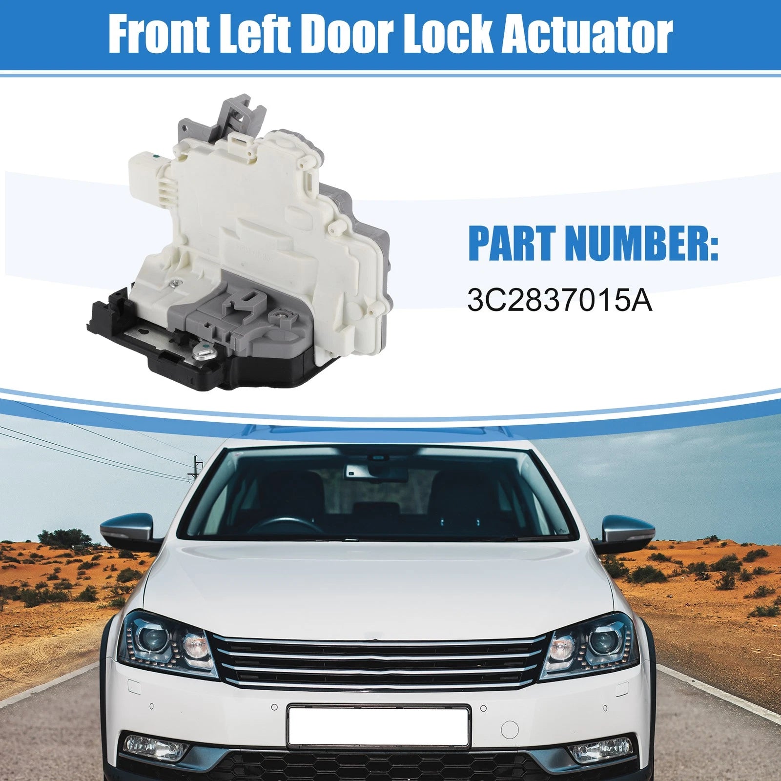 Front Left Door Lock Actuator for Audi Q7 (2006–2015) Replacement OEM