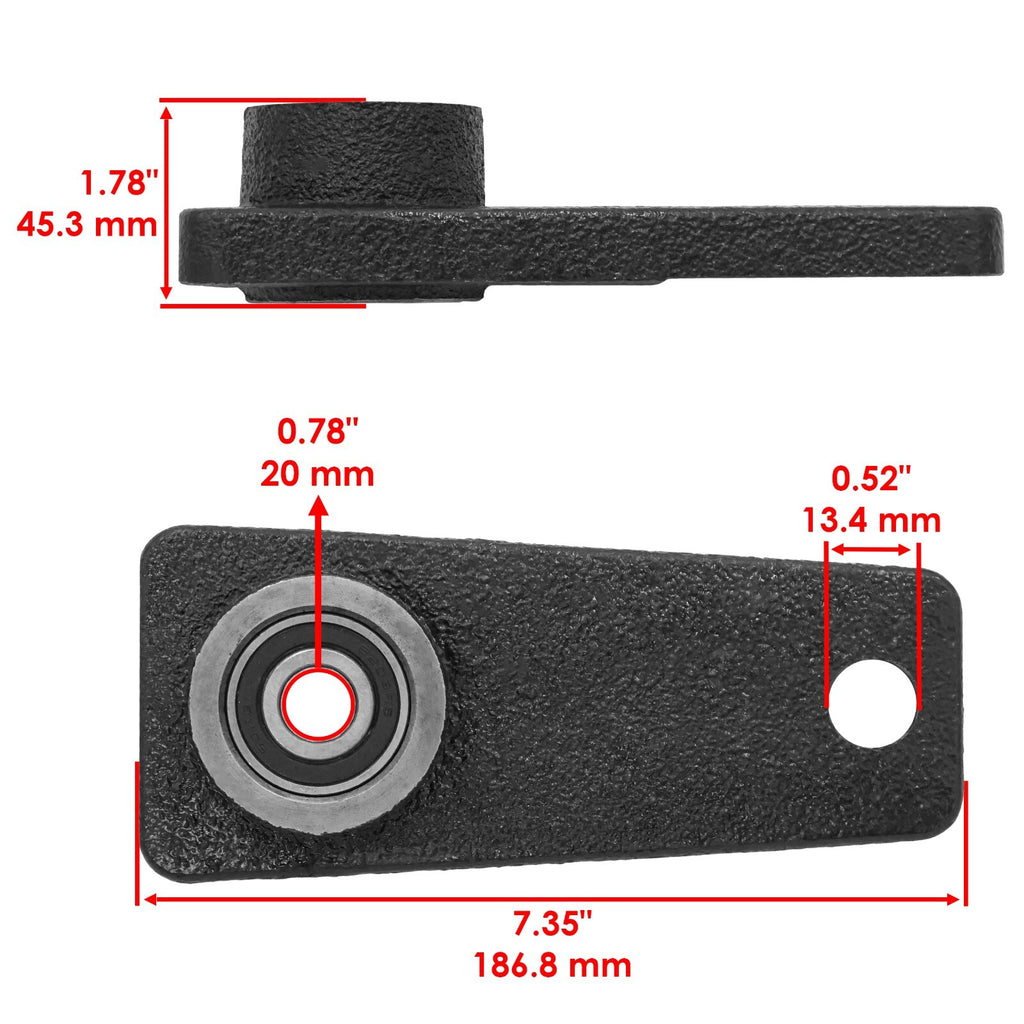 Deck Pulley with Tensioner Arm for John Deere X300 X340 42in (2008–2017)