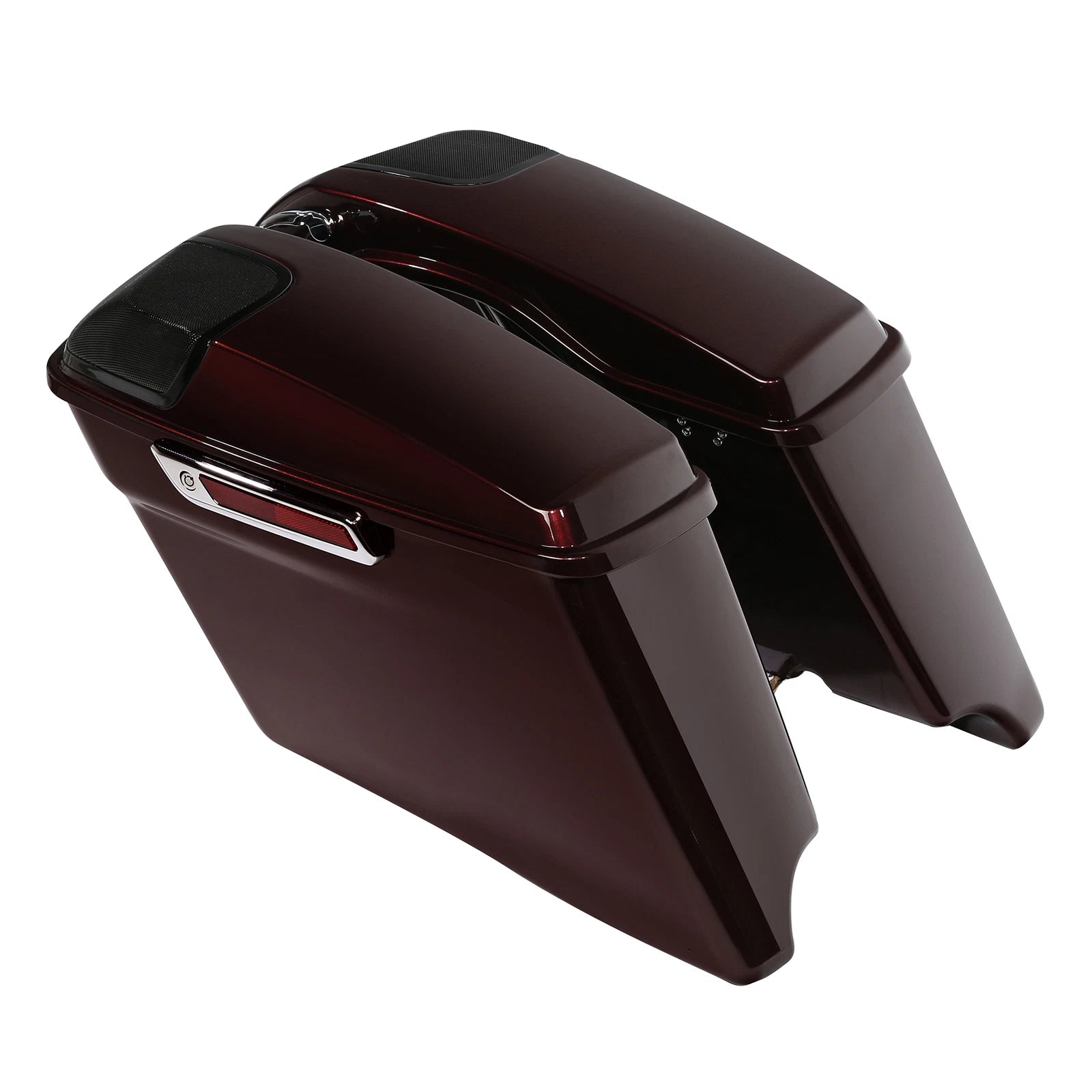 Extended Saddlebags Speaker Lids for Harley Touring (2014–2024)