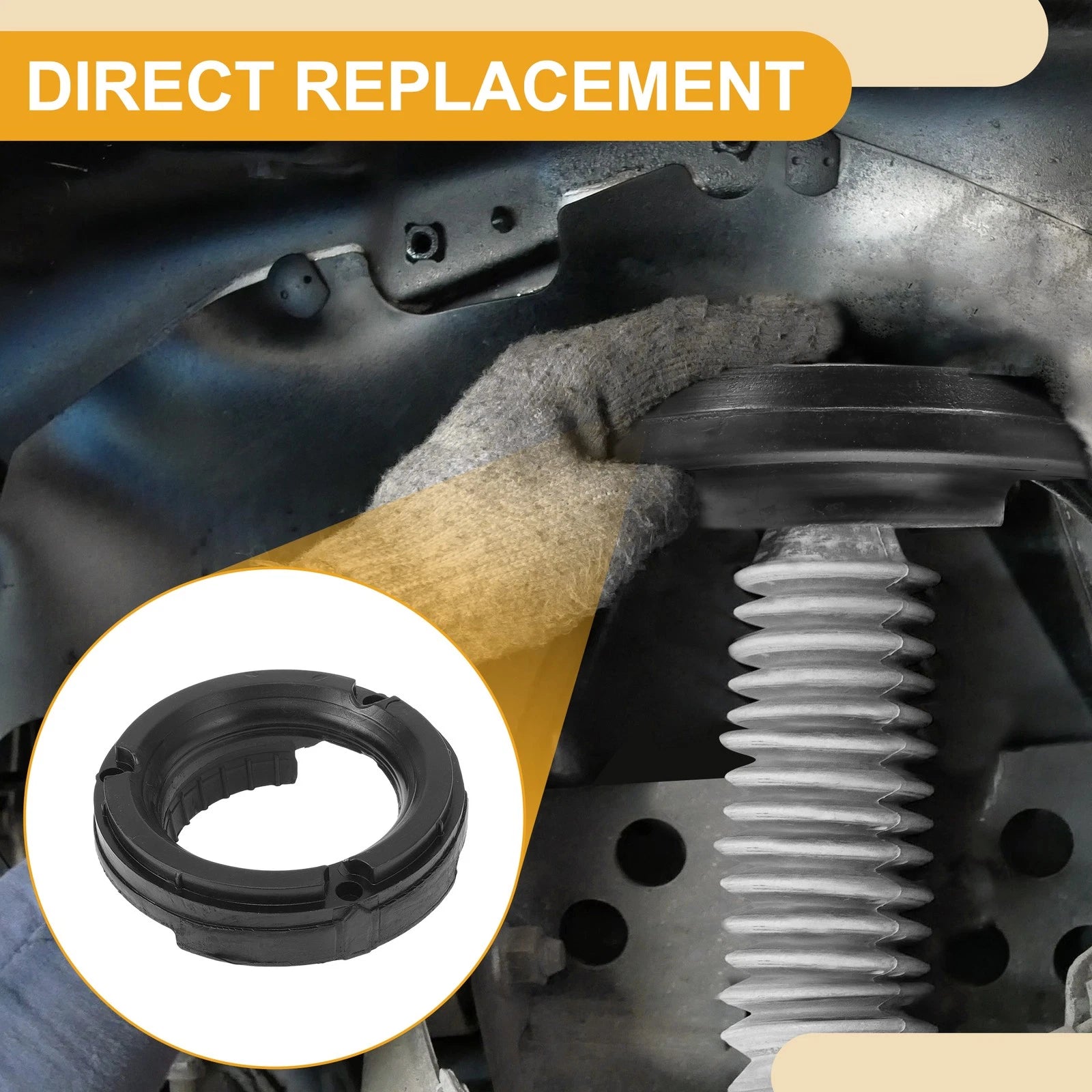 Upper Coil Spring Insulator Rubber Replacement for BMW 528i (2011–2016)