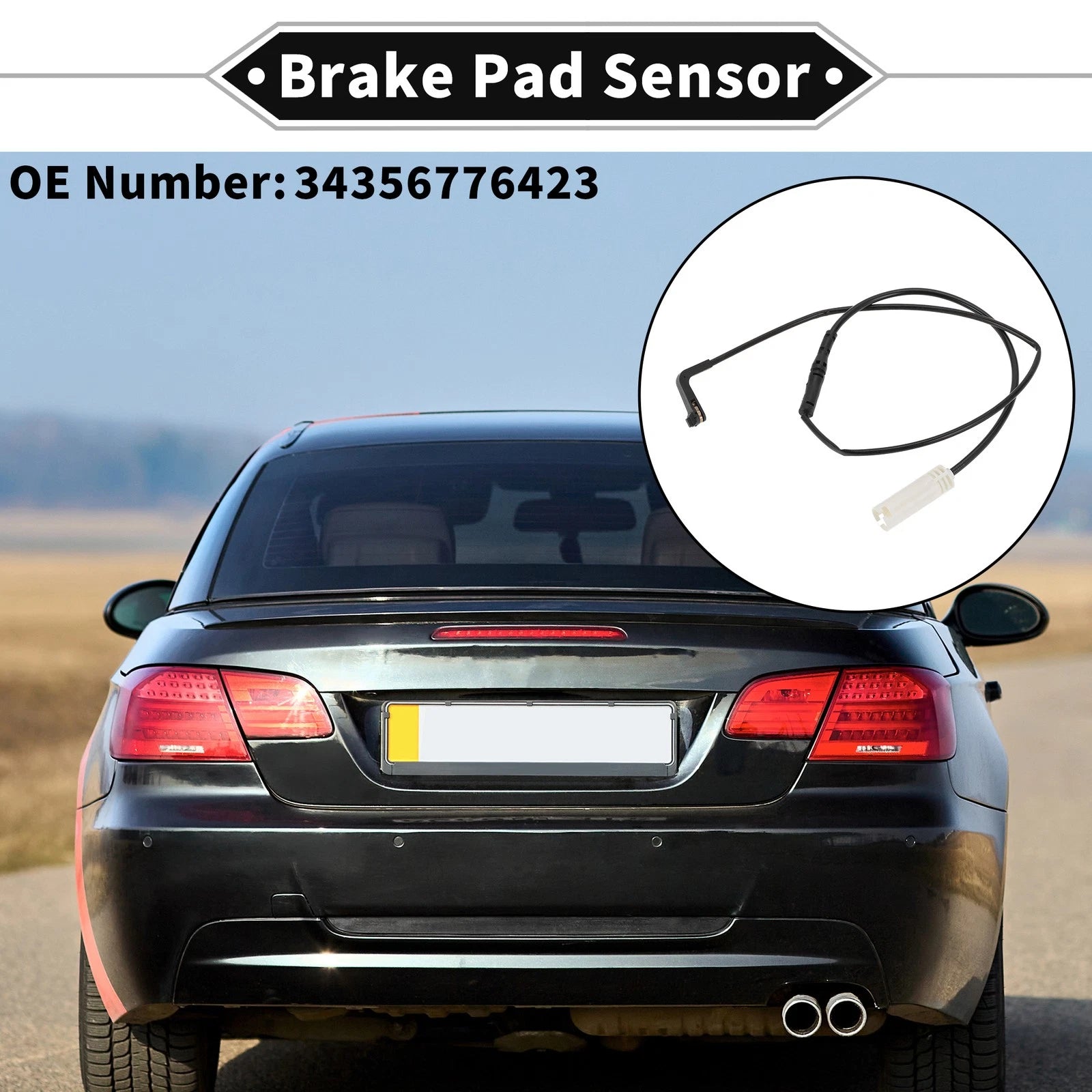 Rear Brake Pad Wear Sensor for BMW 5 Series E61 (2000–2004)