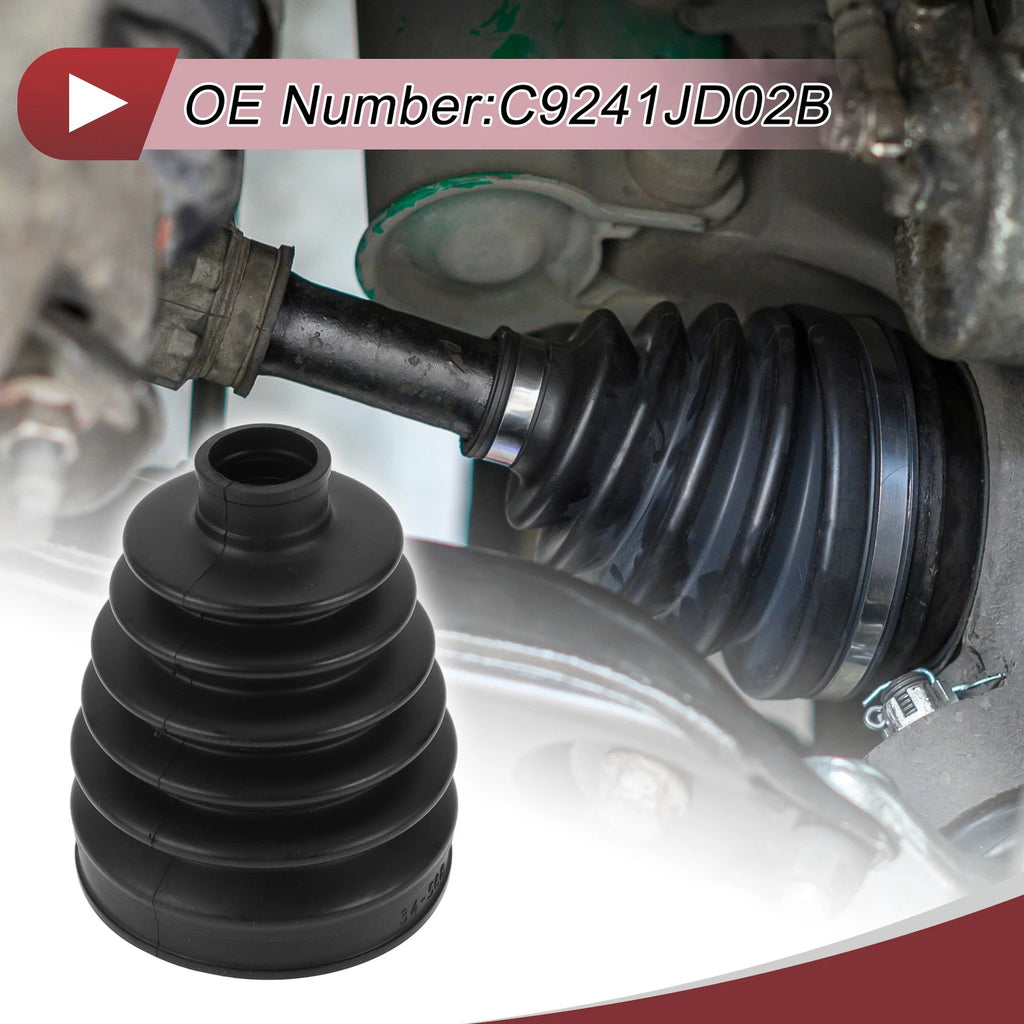 Outer CV Joint Boot Kit with Clamps for Mitsubishi Lancer (2007–2017)