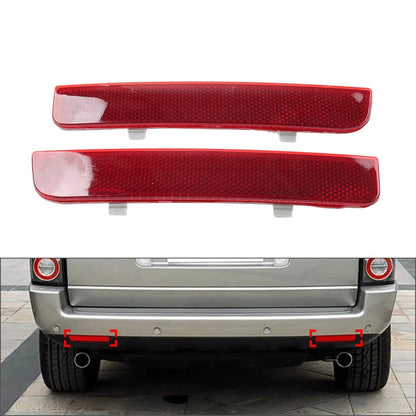 2X Rear Bumper Reflector for Land Rover Range Rover (2003–2012) Freelander 2