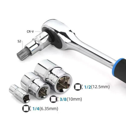 Socket Drive Size Bit Socket Assortment Tool Kit for