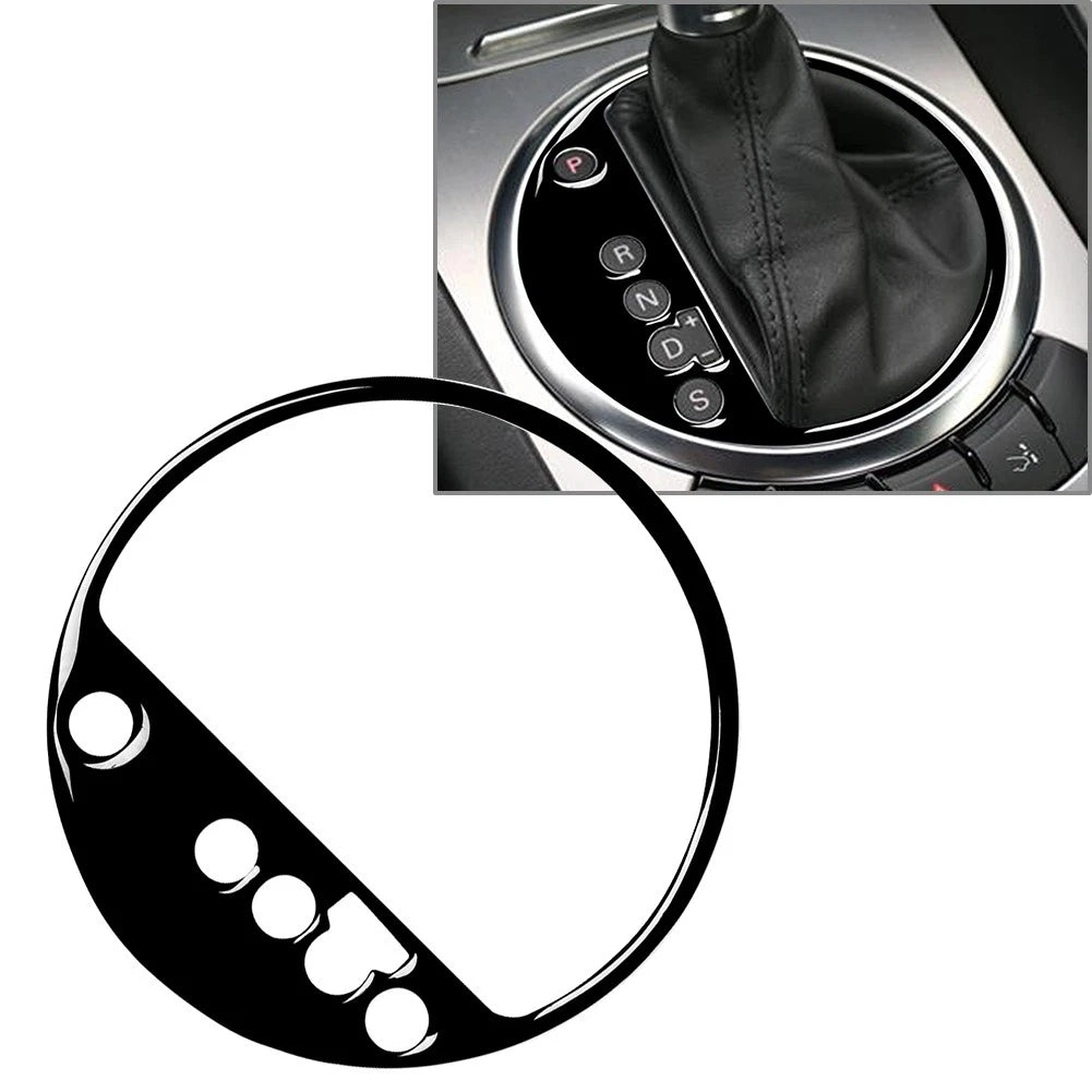 Central Console Switch Plate Cover for Audi TT TTS TTRS (2008–2014) LHD Black