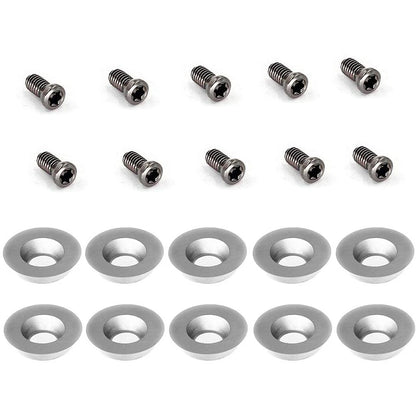 Pack of 10 Round Cutting Blades 12mm for General Woodworking Tasks