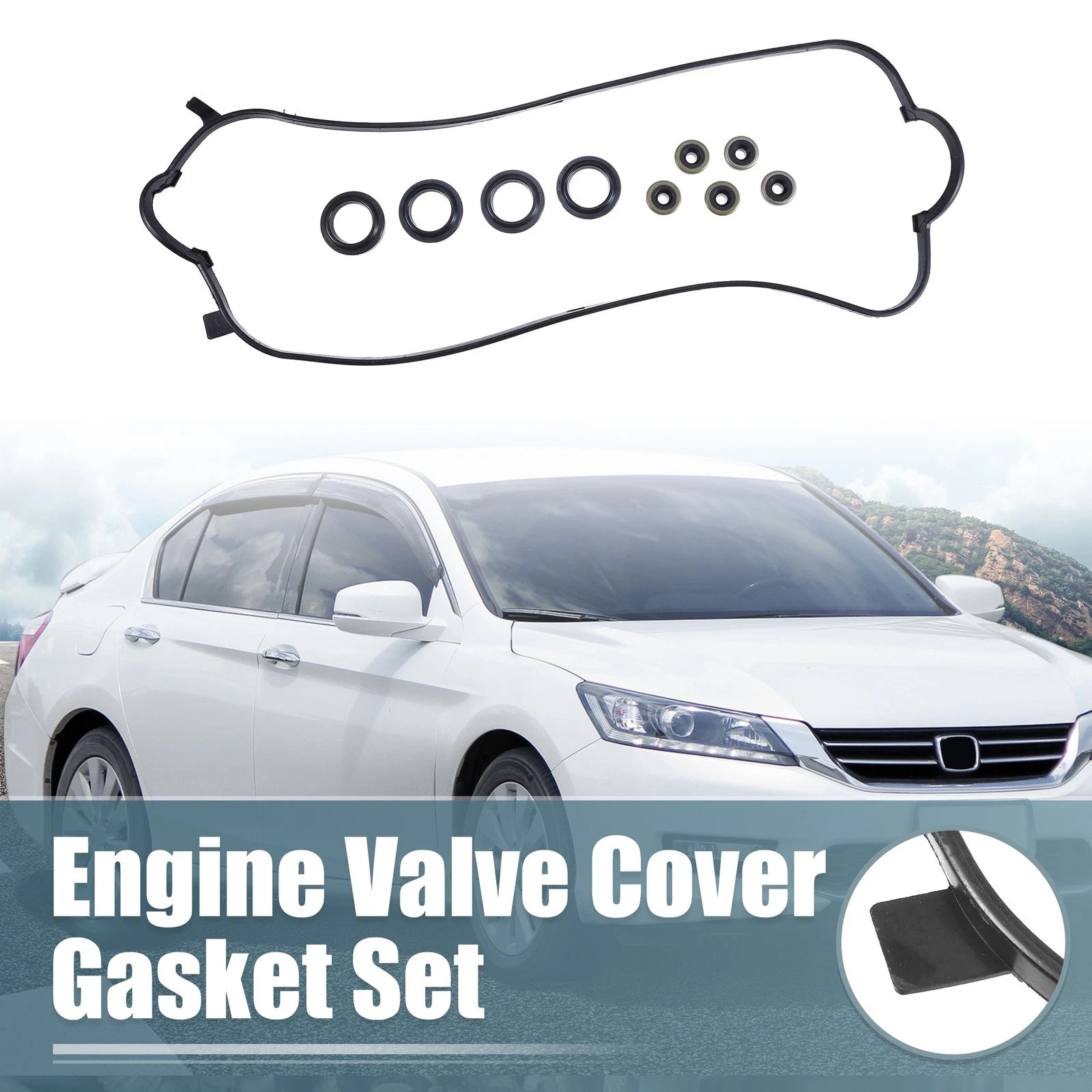 Valve Cover Gasket Set Replacement for Honda Accord 2.3L (1998–2002)