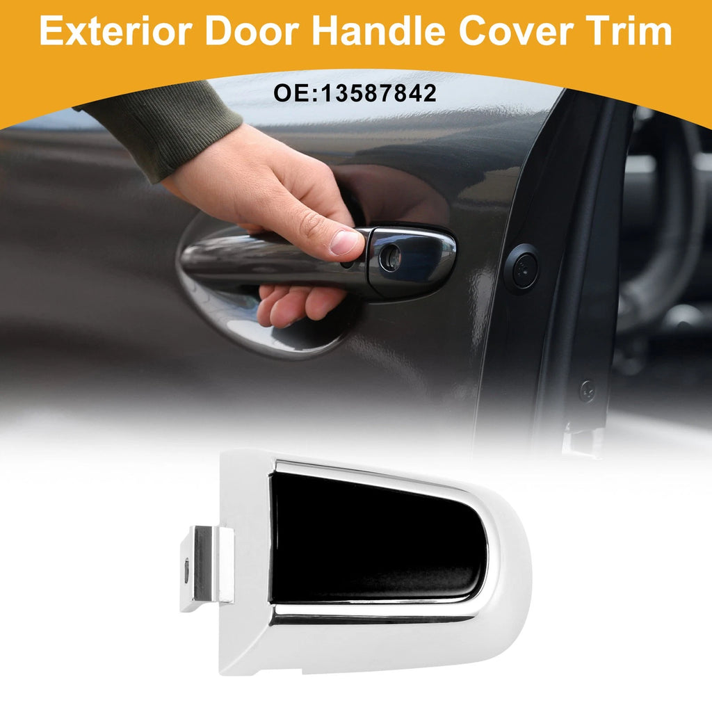Exterior Door Handle Cover Trim Replacement for Chevrolet Malibu (2016–2018)