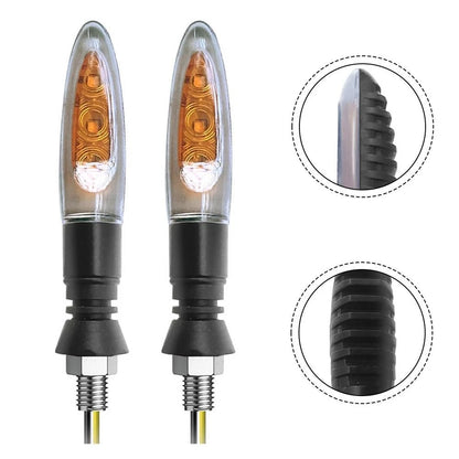 LED Motorcycle Turn Signal Light Set for Enhanced Visibility
