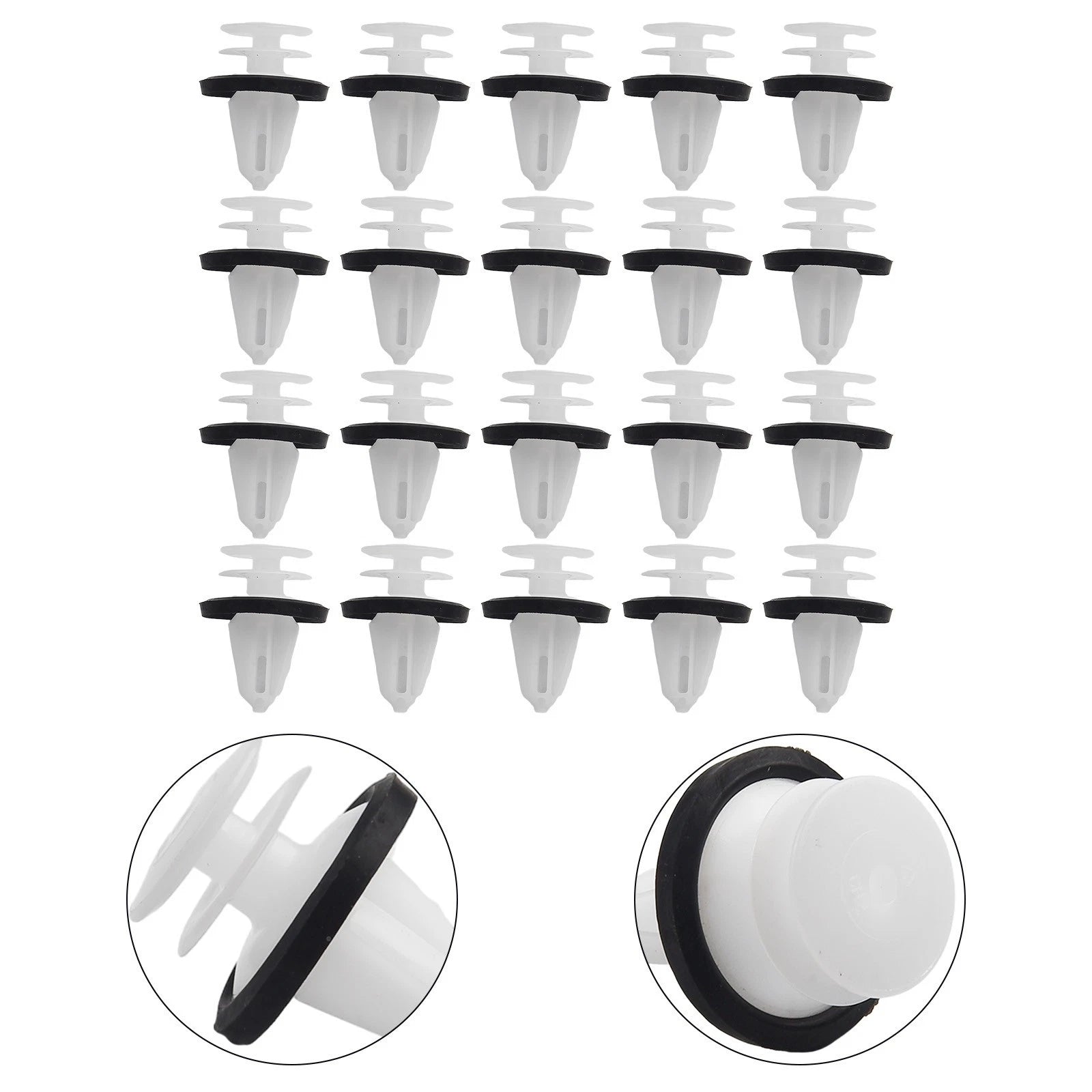 20Pcs Door Trim Panel Clips for Tesla Ford (102540100A)