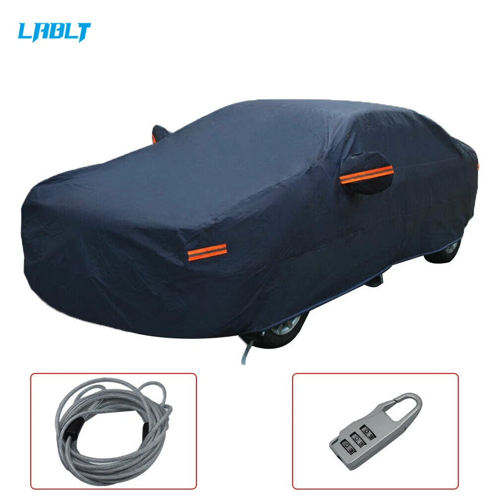 Full Car Cover for All Vehicles (Waterproof, Windproof, Mudproof)