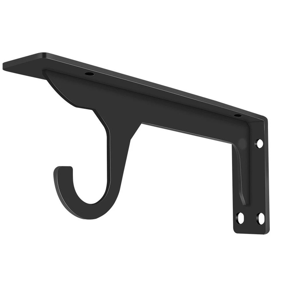 Wall Shelf Bracket with Hook for 12 16 18 Inch Shelves (No Part Numbers)