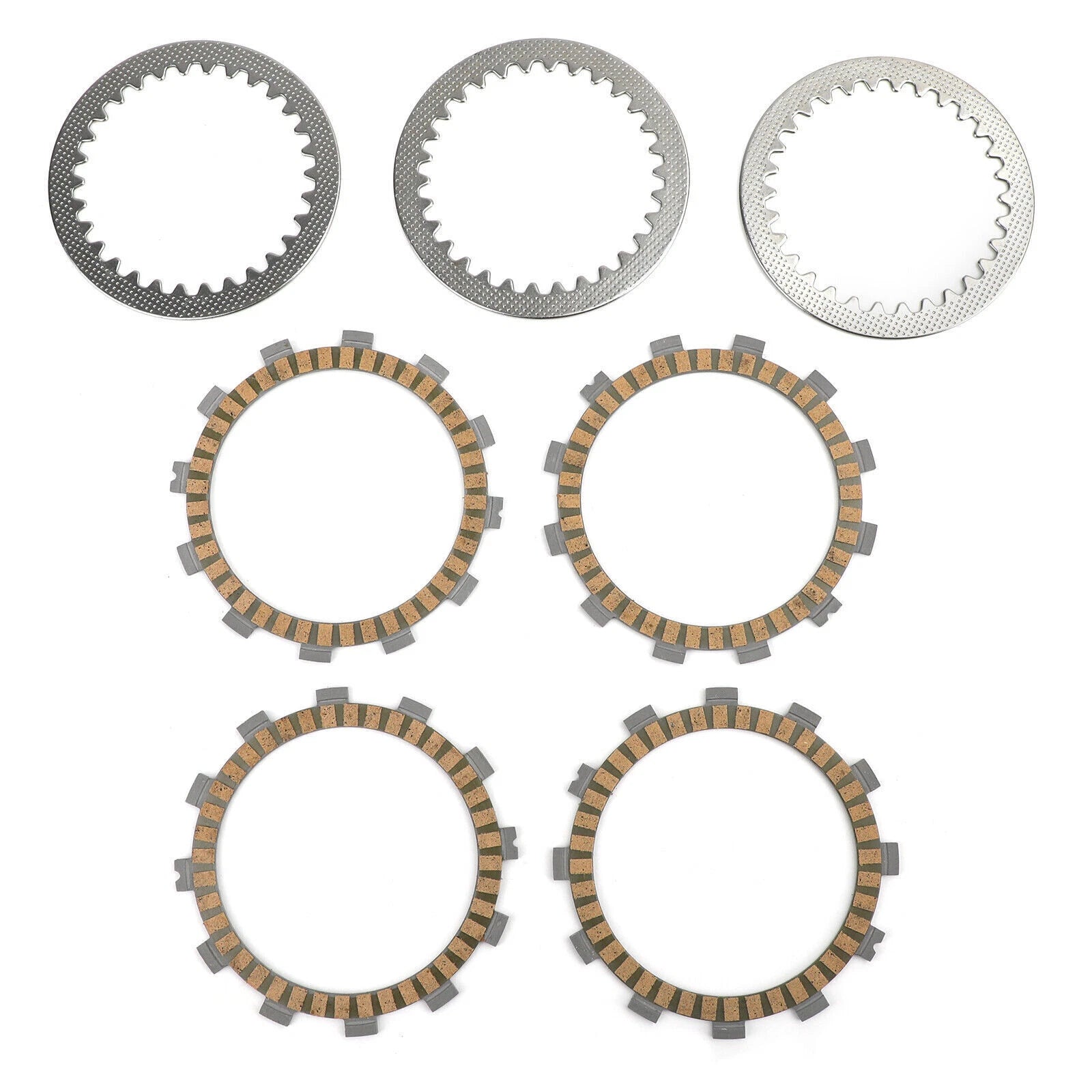 Clutch Kit Steel & Friction Plates for Suzuki DS80 JR80 RM80