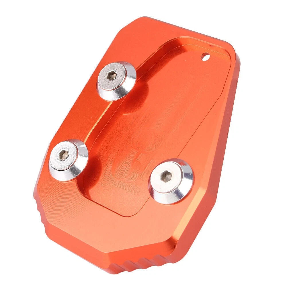 Kickstand Side Stand Extension Pad for Yamaha MT09 (2013–2016) Orange