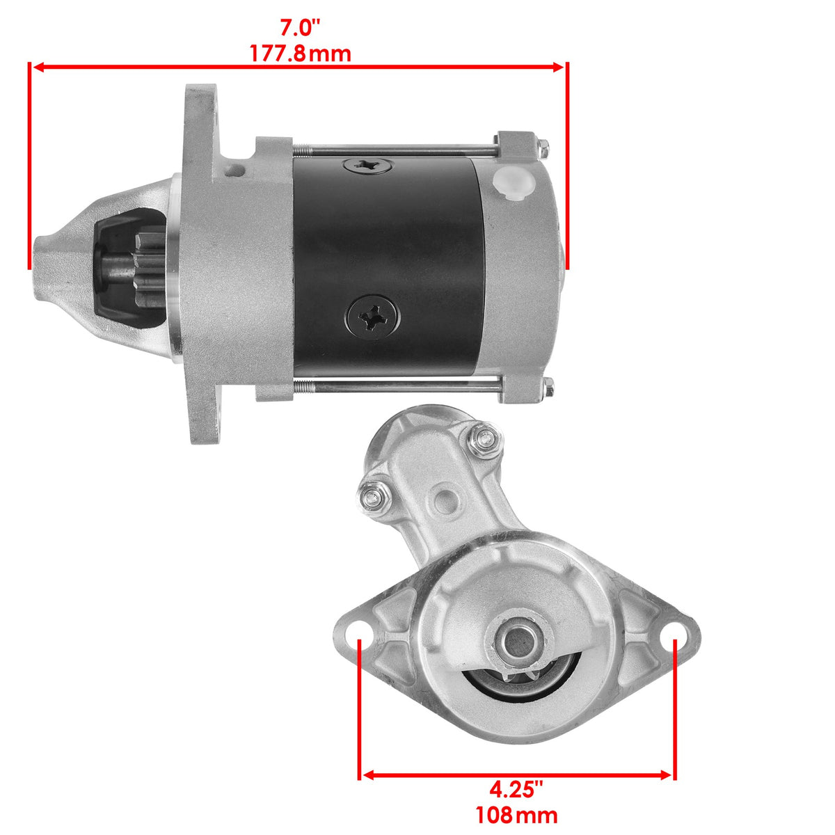 Starter Motor Replacement for Kawasaki KLX250D (FE250D–FE400D) (2014–2019)